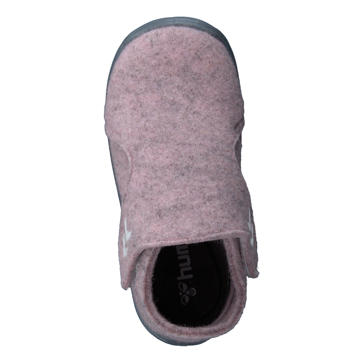 Wool Slipper Infant Rose