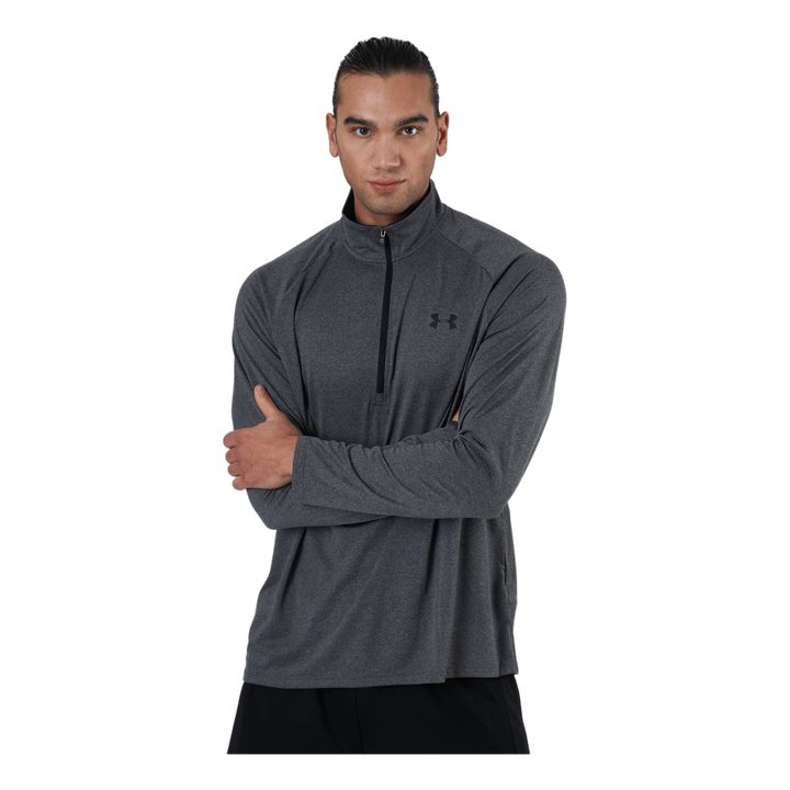 Ua Tech 2.0 1/2 Zip Carbon Heather