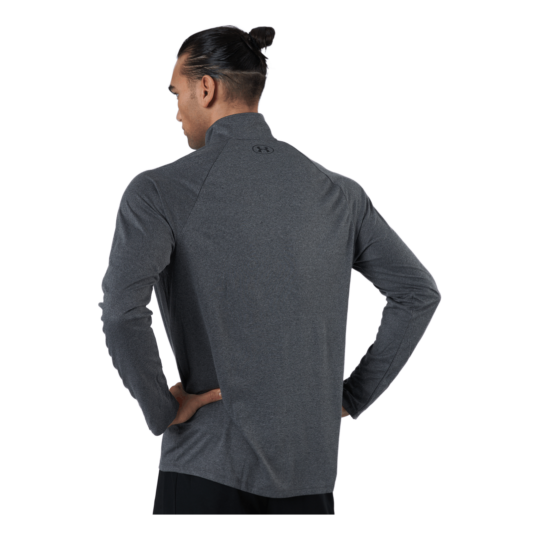 Ua Tech 2.0 1/2 Zip Carbon Heather