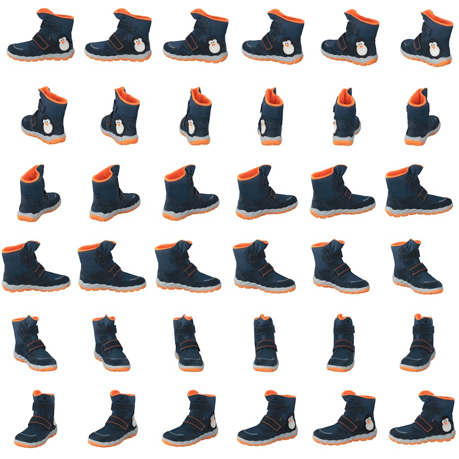 Icebird Blue/orange