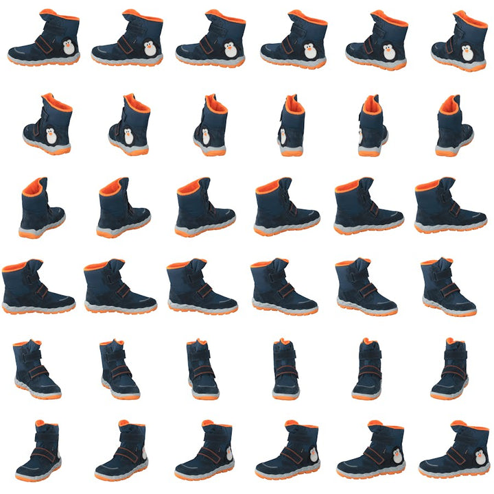 Icebird Blue/orange