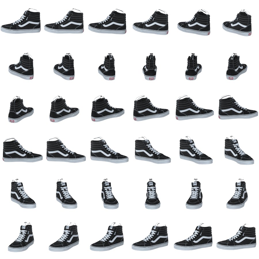 Mn Filmore Hi (suede/canvas)black/white