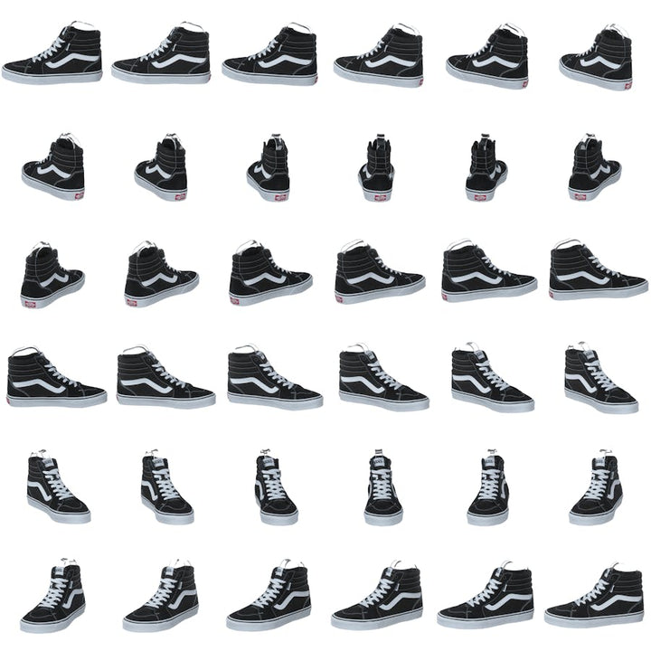 Mn Filmore Hi (suede/canvas)black/white