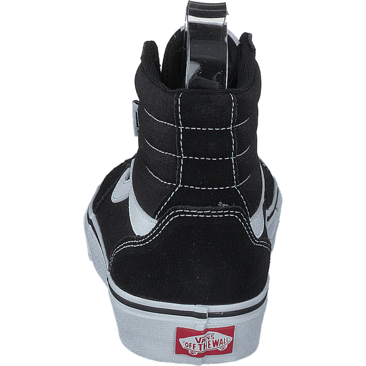Mn Filmore Hi (suede/canvas)black/white