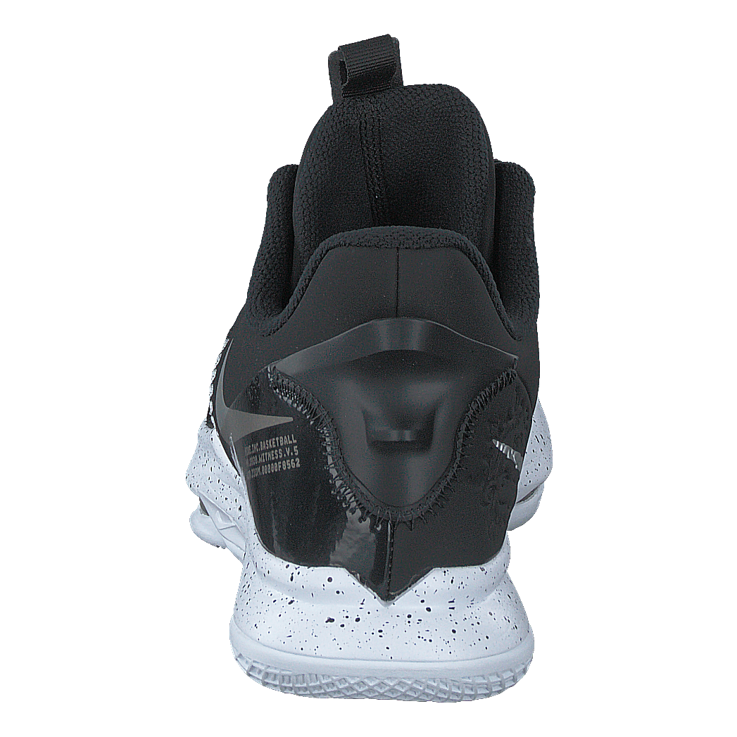 Lebron witness v Black-metallic Silver-white