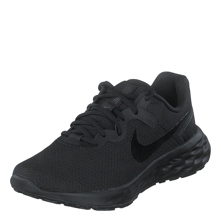 Revolution 6 Next Nature Men's Road Running Shoes BLACK/BLACK-DK SMOKE GREY