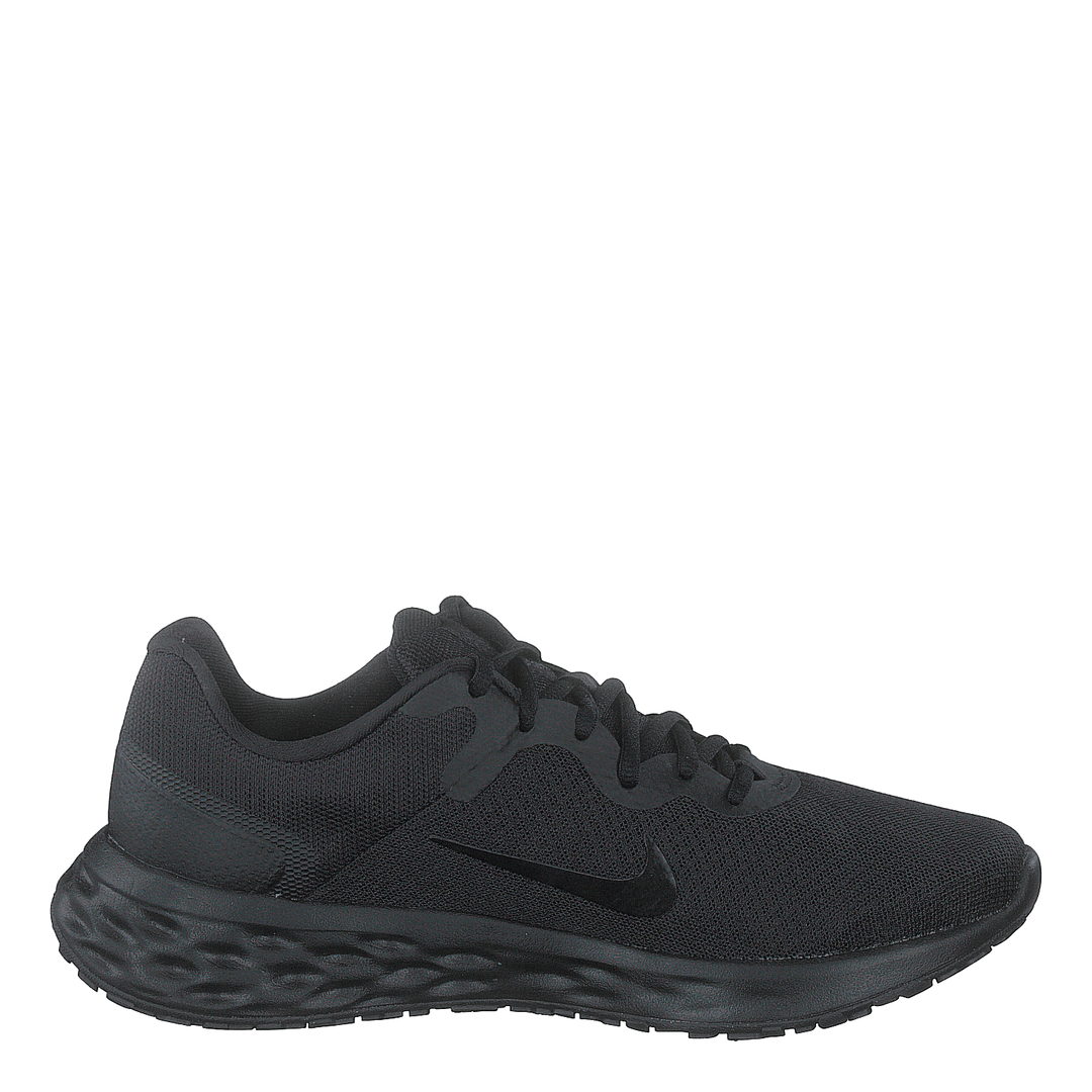 Revolution 6 Next Nature Men's Road Running Shoes BLACK/BLACK-DK SMOKE GREY