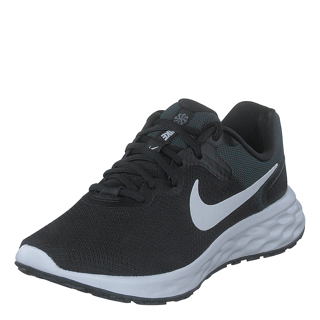 Revolution 6 Next Nature Women's Road Running Shoes BLACK/WHITE-DK SMOKE GREY-COOL GREY