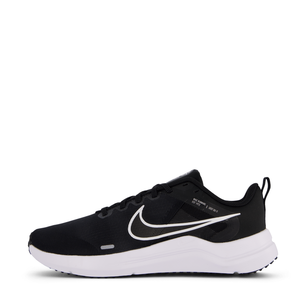 Downshifter 12 Men's Road Running Shoes BLACK/WHITE-DK SMOKE GREY-PURE
