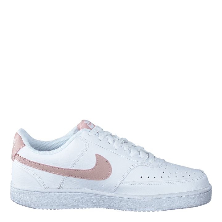 Court Vision Low Next Nature Women's Shoes WHITE/PINK OXFORD