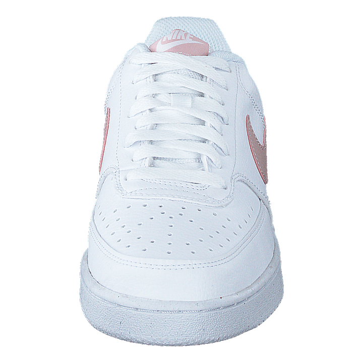 Court Vision Low Next Nature Women's Shoes WHITE/PINK OXFORD