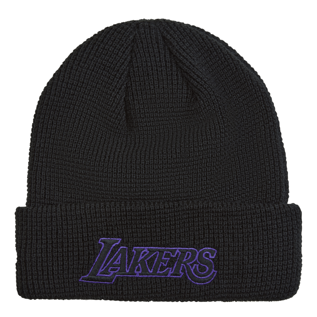 LAKERS Pop Outline Cuff Beanie