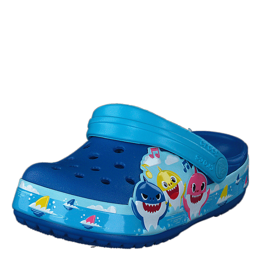 Crocsflbaby Shark Band Clog T Bright Cobalt