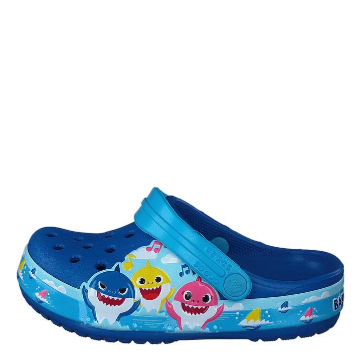 Crocsflbaby Shark Band Clog T Bright Cobalt