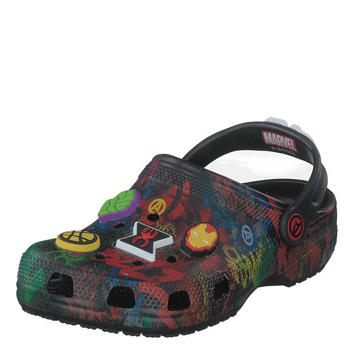 Classic Marvel Avengers Clog K Black