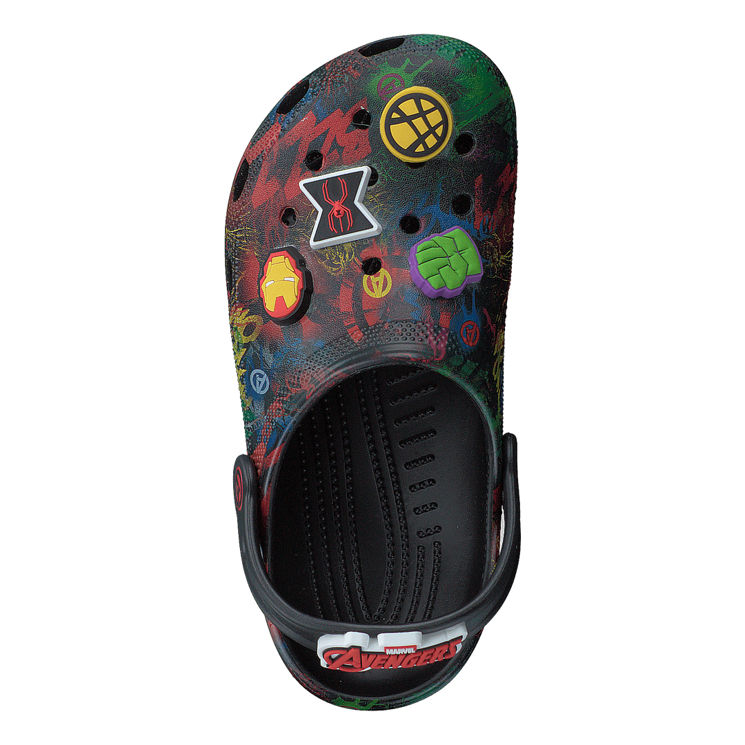 Classic Marvel Avengers Clog K Black