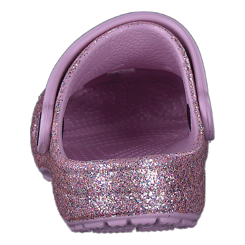 Classic Glitter Clog T White/rainbow