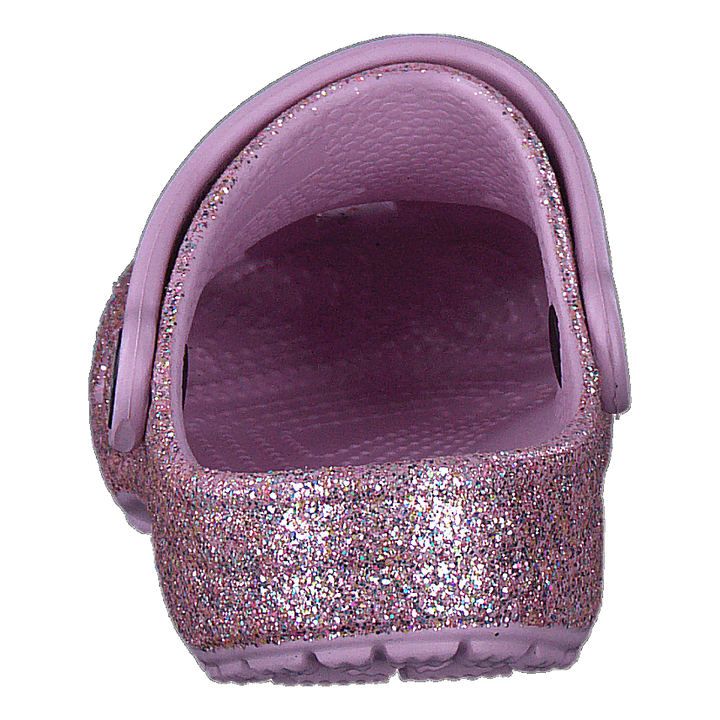 Classic Glitter Clog T White/rainbow