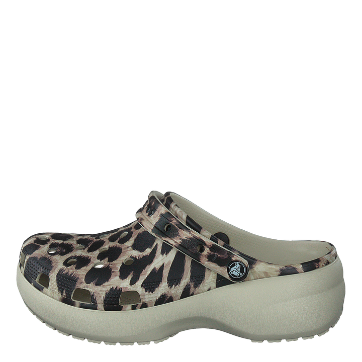 Clscplatformanimalremixclogw Bone/leopard