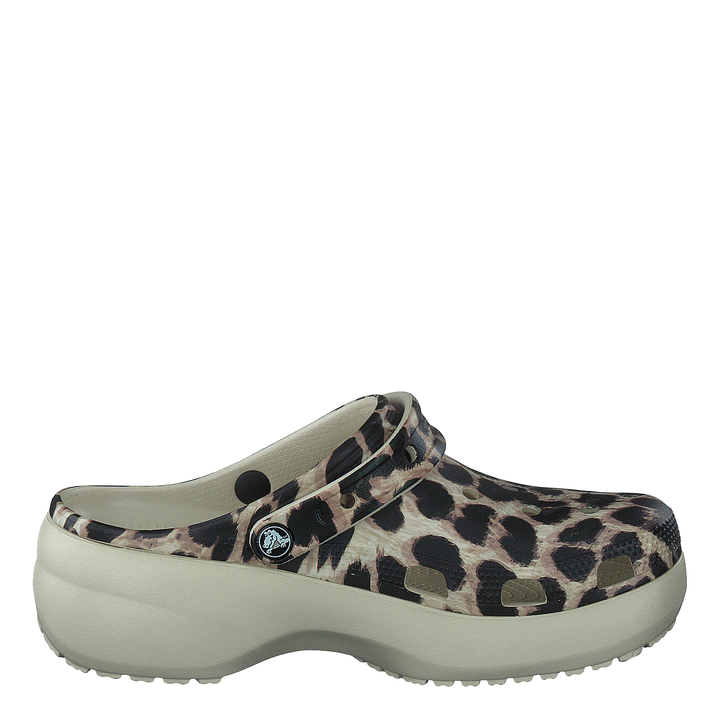 Clscplatformanimalremixclogw Bone/leopard