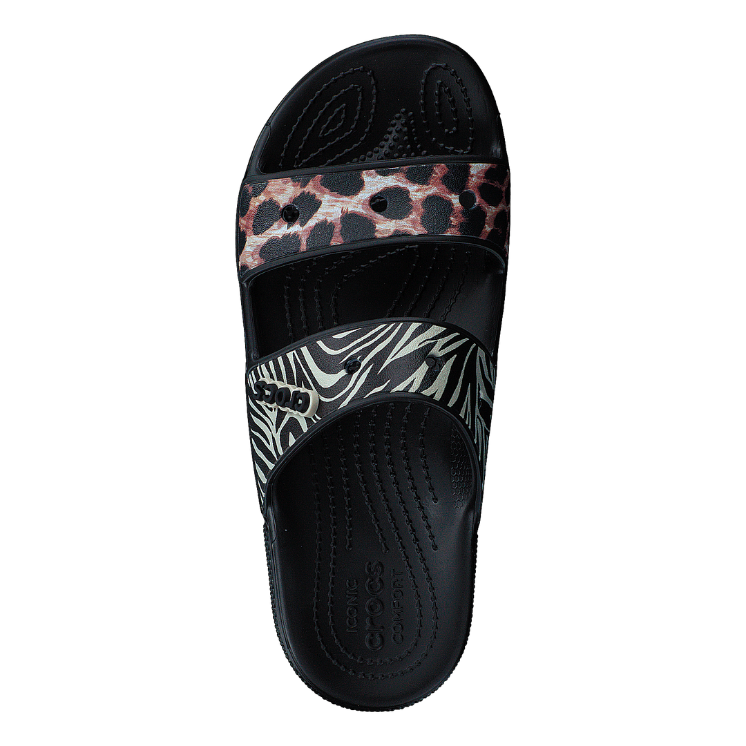 Classiccrocsanimalremixsandal Black/multi