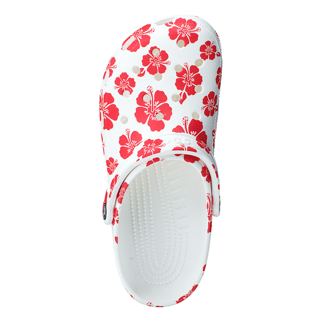 Classic Retro Resort Clog White/flame