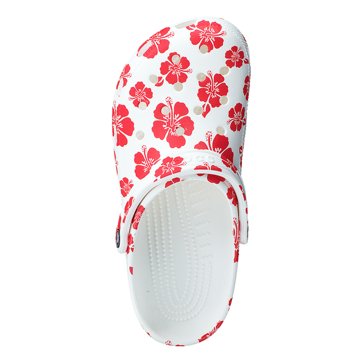 Classic Retro Resort Clog White/flame