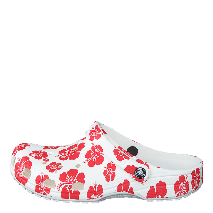 Classic Retro Resort Clog White/flame