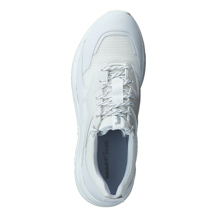 Delphiville Textile Sneaker White