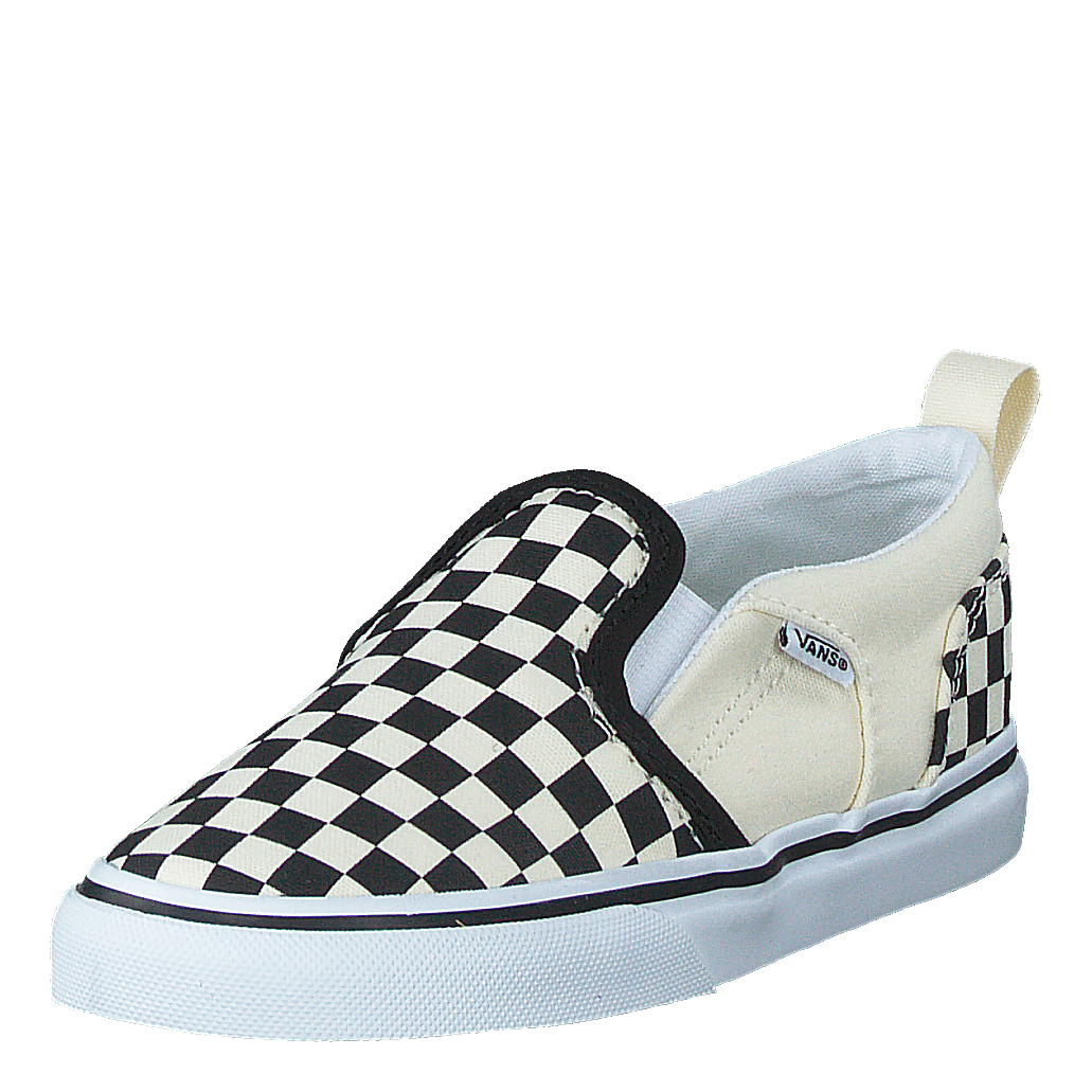 Td Asher V (checkers) Black/natural