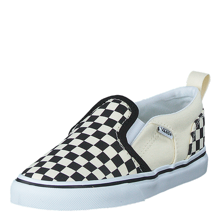 Td Asher V (checkers) Black/natural