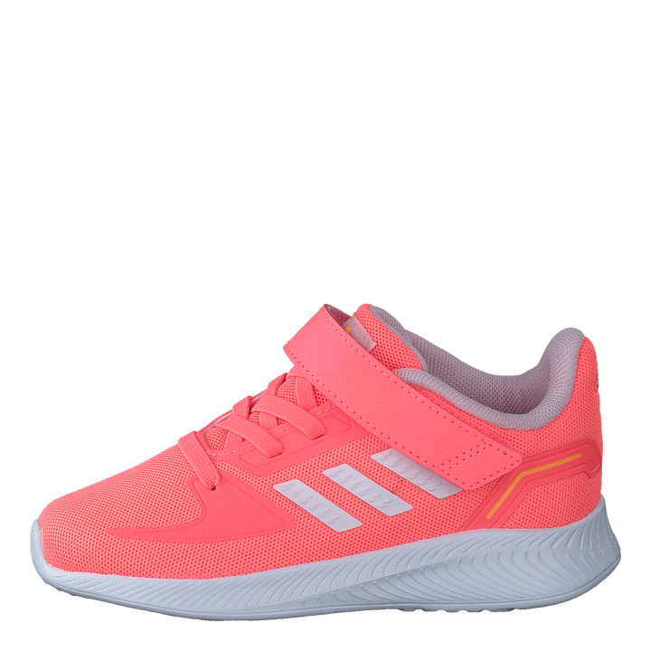 Runfalcon 2.0 Shoes Acid Red / Cloud White / Clear Pink