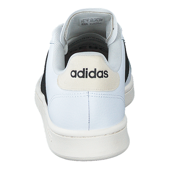 Grand Court Base Shoes Cloud White / Core Black / Cloud White