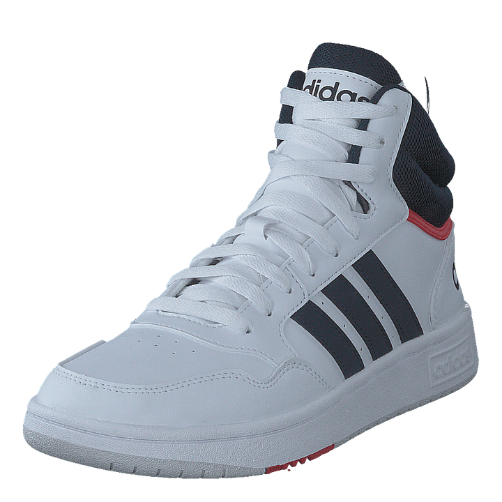 Hoops 3.0 Mid Classic Vintage Shoes Cloud White / Legend Ink / Vivid Red