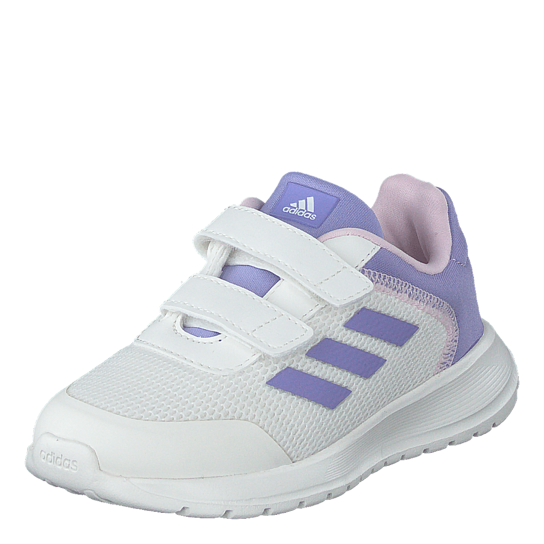 Tensaur Run Shoes Core White / Light Purple / Clear Pink