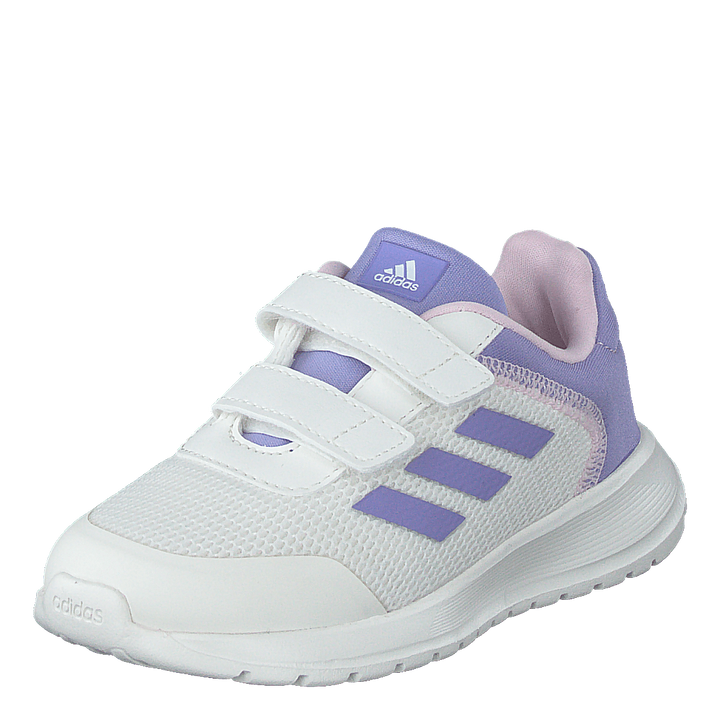 Tensaur Run Shoes Core White / Light Purple / Clear Pink