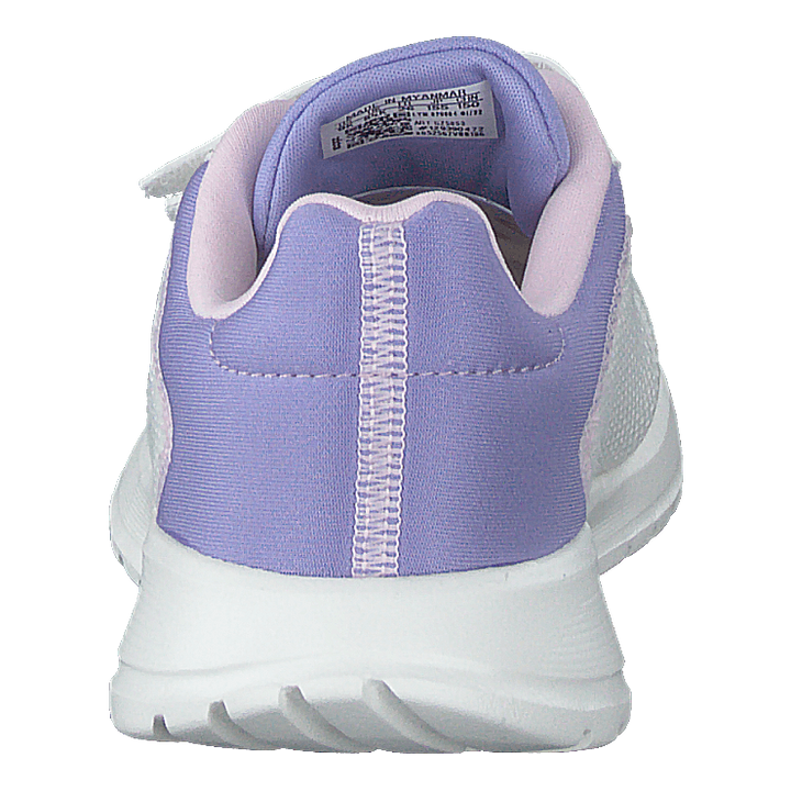 Tensaur Run Shoes Core White / Light Purple / Clear Pink