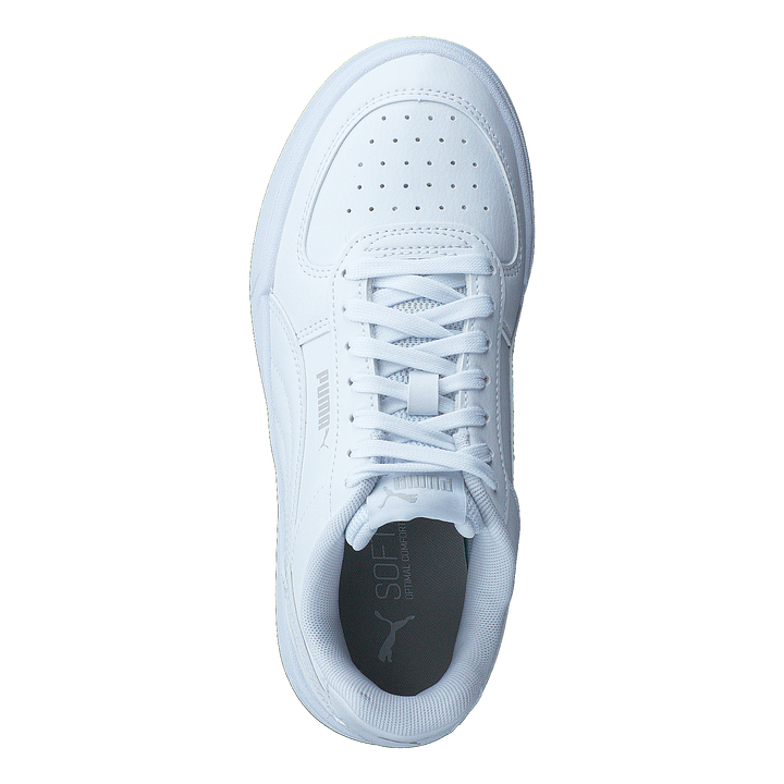 Puma Caven Jr Puma White-puma White-gray Vio