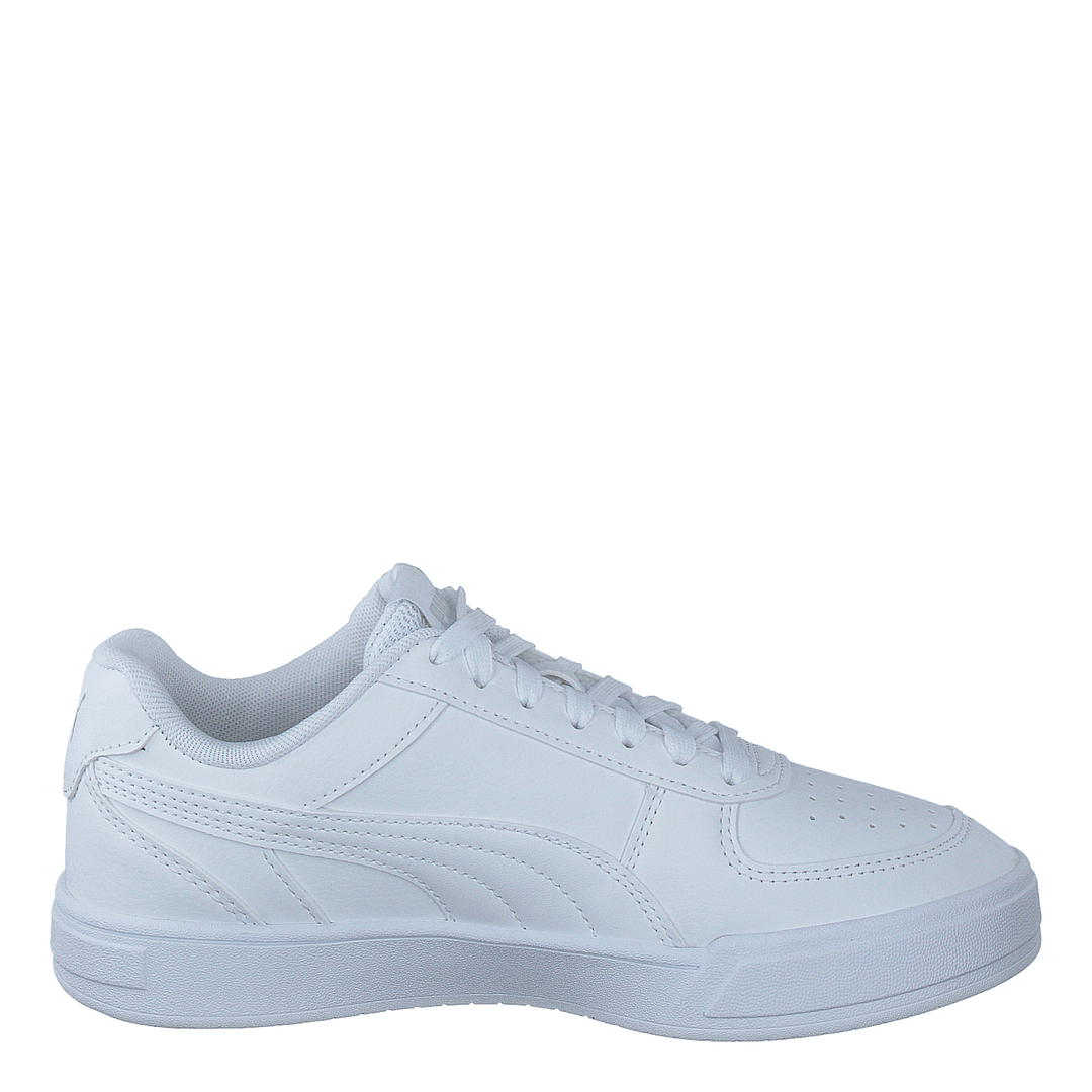 Puma Caven Jr Puma White-puma White-gray Vio