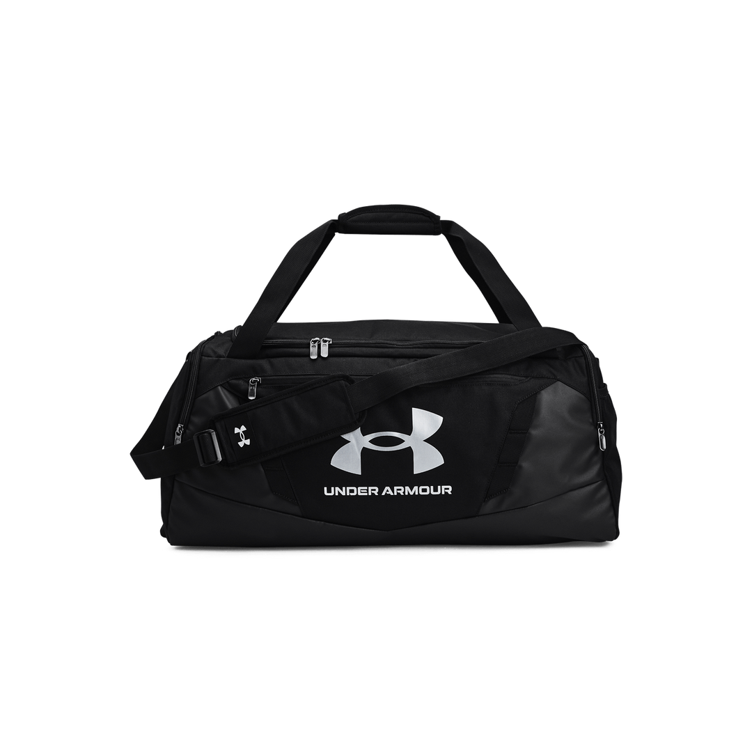 Ua Undeniable 5.0 Duffle Md Black / Black / Metallic Silve