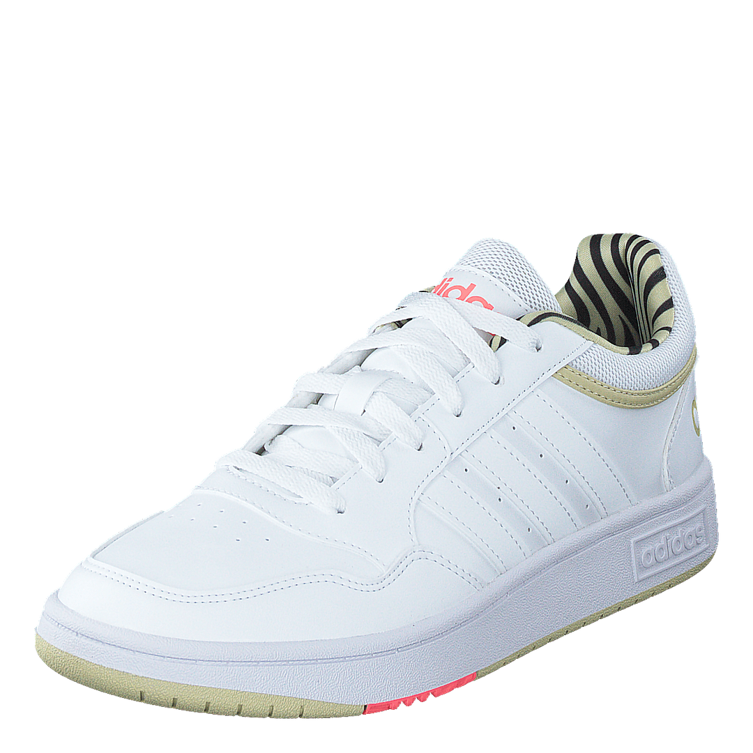 Hoops 3.0 Lifestyle Basketball Low Classic Shoes Cloud White / Cloud White / Sandy Beige