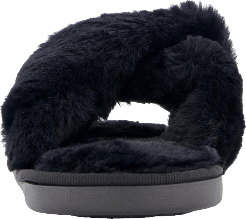 Brahny W Plush Slipper Black