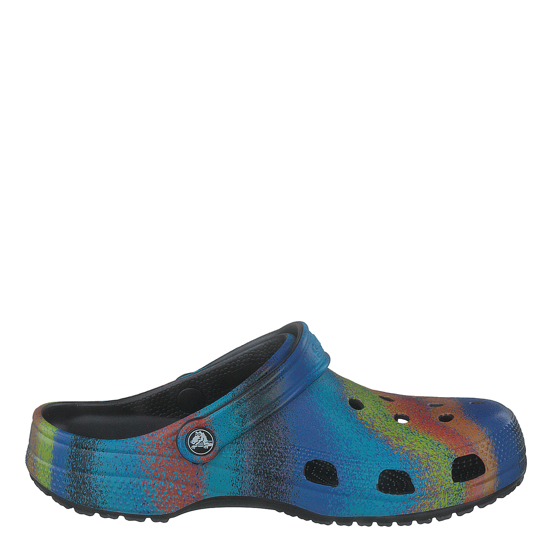 Classic Spray Dye Clog Black/multi