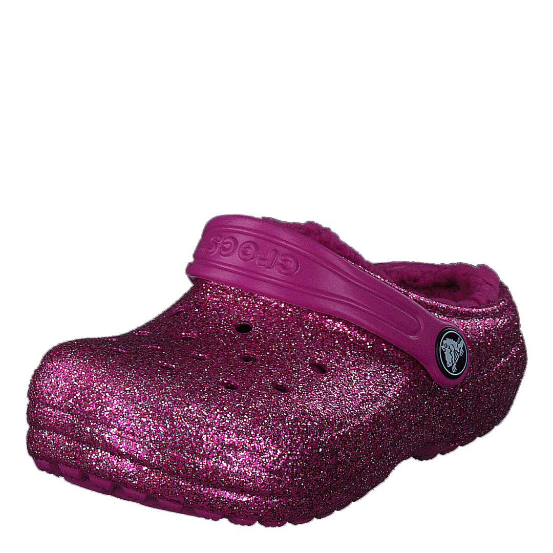 Classic Lined Glitter Clog T Fuchsia Fun/multi