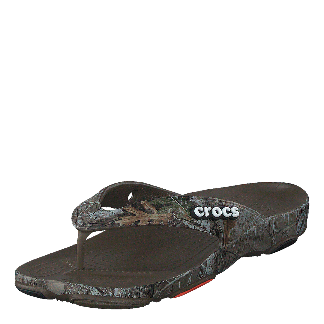 Classic All-Terrain Flip-Flop Real Tree / Brown