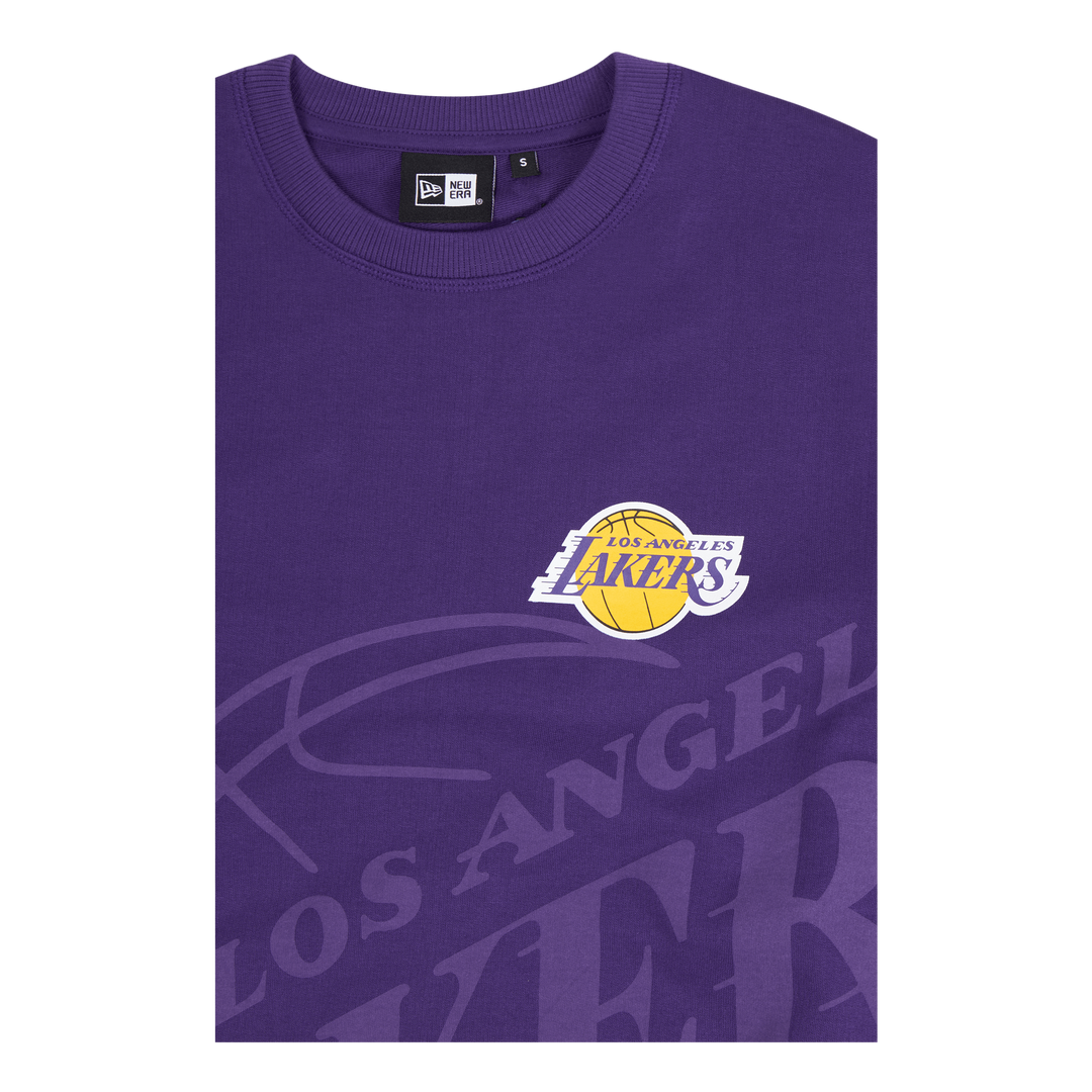 Lakers Washed Pack Graphic Crew