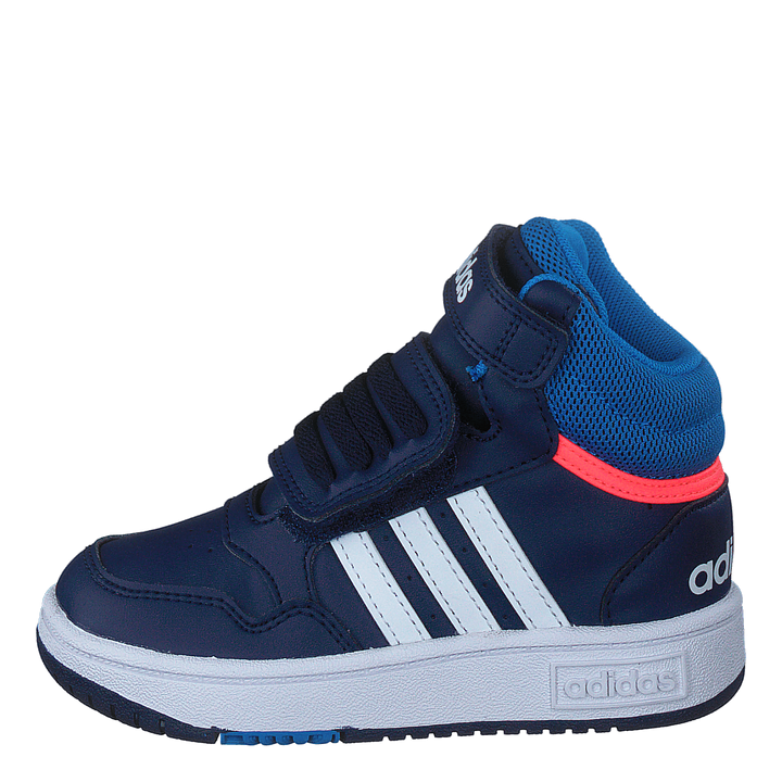 Hoops Mid Shoes Dark Blue / Blue Rush / Turbo