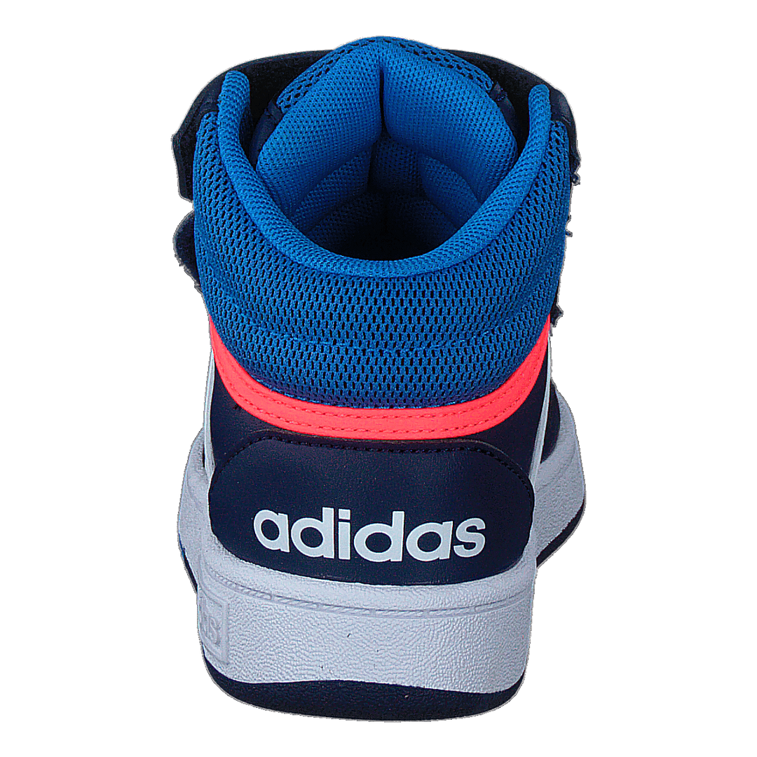 Hoops Mid Shoes Dark Blue / Blue Rush / Turbo