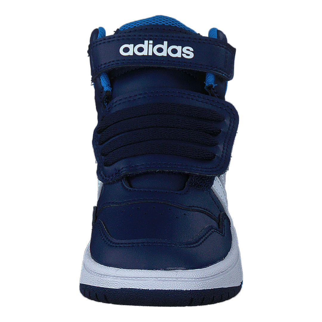 Hoops Mid Shoes Dark Blue / Blue Rush / Turbo