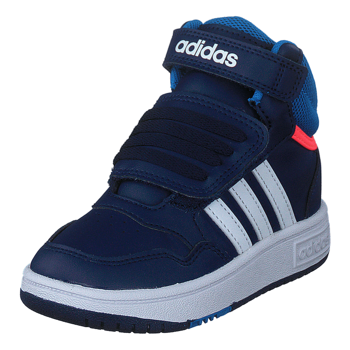 Hoops Mid Shoes Dark Blue / Blue Rush / Turbo